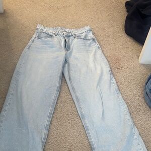 Garage Sky Blue Wide Leg Jeans